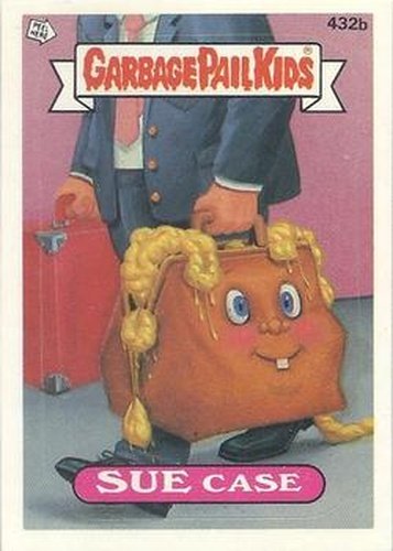 #432b Sue Case - 1987 Topps Garbage Pail Kids Series 11
