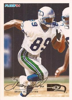 #433 Brian Blades - Seattle Seahawks - 1994 Fleer Football