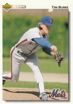 #433 Tim Burke - New York Mets - 1992 Upper Deck Baseball