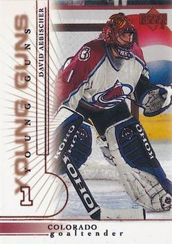 #433 David Aebischer - Colorado Avalanche - 2000-01 Upper Deck Hockey