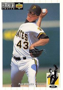#433 Paul Wagner - Pittsburgh Pirates - 1994 Collector's Choice Baseball