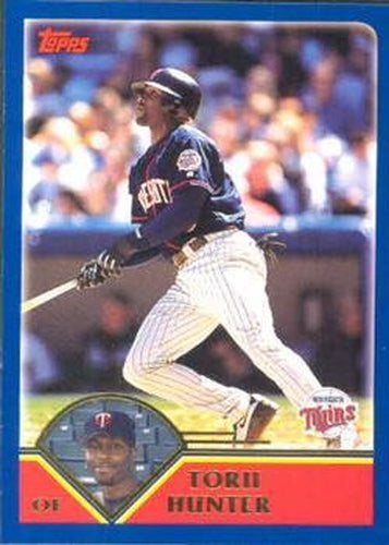 #433 Torii Hunter - Minnesota Twins - 2003 Topps Baseball