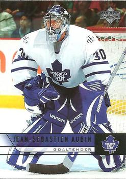 #433 Jean-Sebastien Aubin - Toronto Maple Leafs - 2006-07 Upper Deck Hockey