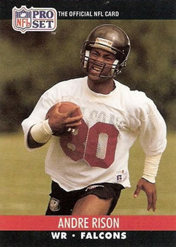 #434 Andre Rison - Atlanta Falcons - 1990 Pro Set Football