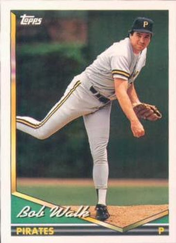 #434 Bob Walk - Pittsburgh Pirates - 1994 Topps Baseball