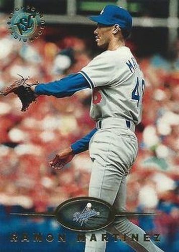#434 Ramon Martinez - Los Angeles Dodgers - 1995 Stadium Club Baseball