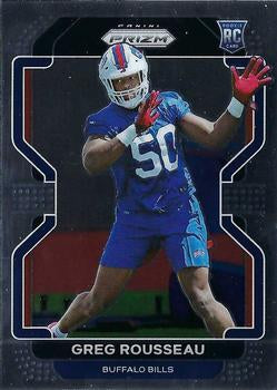 #434 Greg Rousseau - Buffalo Bills - 2021 Panini Prizm Football