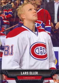 #435 Lars Eller - Montreal Canadiens - 2013-14 Upper Deck Hockey