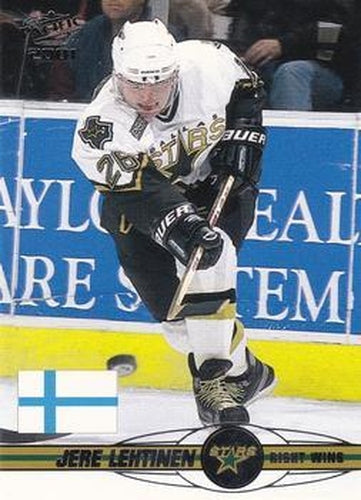 #435 Jere Lehtinen - Dallas Stars - 2000-01 Pacific Hockey