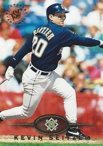 #435 Kevin Seitzer - Milwaukee Brewers - 1995 Stadium Club Baseball