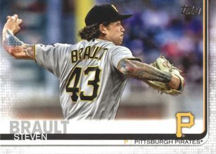 #435 Steven Brault - Pittsburgh Pirates - 2019 Topps Baseball