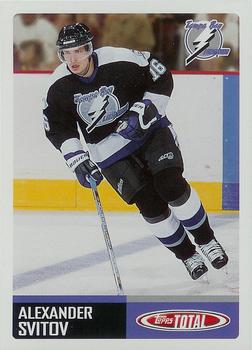 #435 Alexander Svitov - Tampa Bay Lightning - 2002-03 Topps Total Hockey