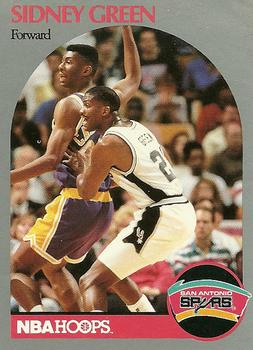 #435 Sidney Green - San Antonio Spurs - 1990-91 Hoops Basketball