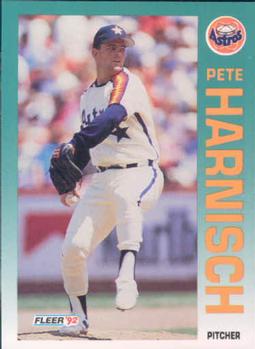 #435 Pete Harnisch - Houston Astros - 1992 Fleer Baseball