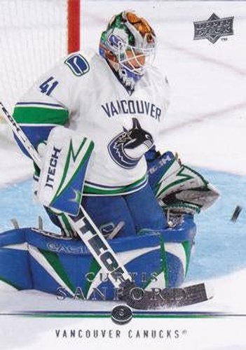 #436 Curtis Sanford - Vancouver Canucks - 2008-09 Upper Deck Hockey