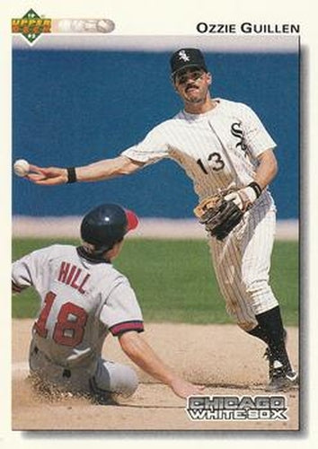 #436 Ozzie Guillen - Chicago White Sox - 1992 Upper Deck Baseball