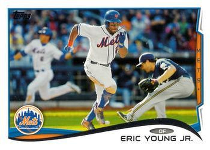 #436 Eric Young Jr. - New York Mets - 2014 Topps Baseball