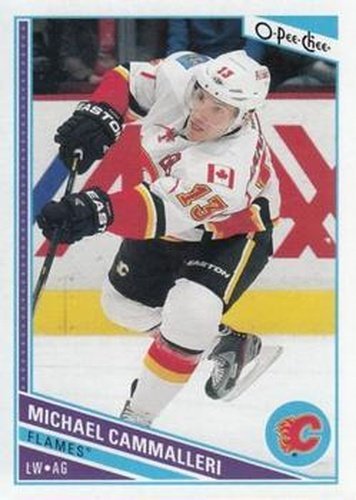 #436 Mike Cammalleri - Calgary Flames - 2013-14 O-Pee-Chee Hockey