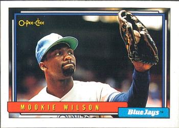 #436 Mookie Wilson - Toronto Blue Jays - 1992 O-Pee-Chee Baseball