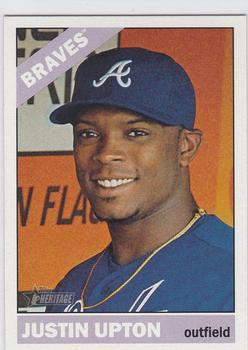 #436a Justin Upton - Atlanta Braves - 2015 Topps Heritage Baseball