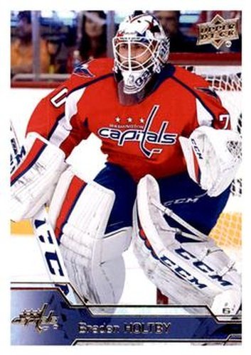 #437 Braden Holtby - Washington Capitals - 2016-17 Upper Deck Hockey