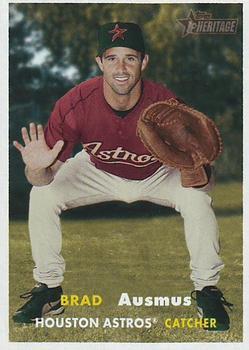 #437 Brad Ausmus - Houston Astros - 2006 Topps Heritage Baseball