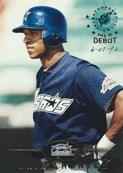 #437 Brian Hunter - Houston Astros - 1995 Stadium Club Baseball