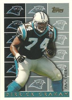 #437 Derrick Graham - Carolina Panthers - 1995 Topps Football