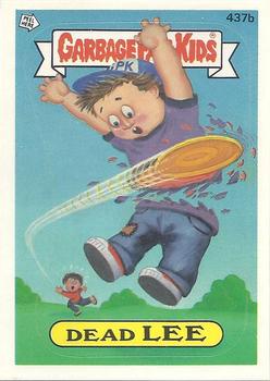 #437b Dead Lee - 1987 Topps Garbage Pail Kids Series 11