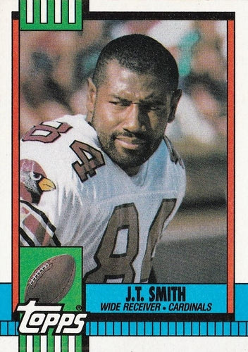 #438 J.T. Smith - Phoenix Cardinals - 1990 Topps Football