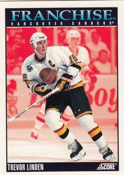 #438 Trevor Linden - Vancouver Canucks - 1992-93 Score USA Hockey