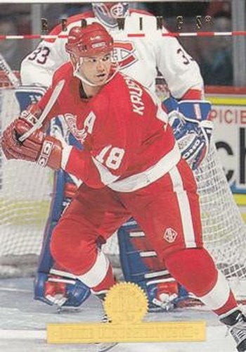 #438 Mike Krushelnyski - Detroit Red Wings - 1994-95 Leaf Hockey