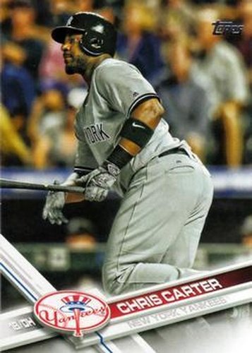 #438 Chris Carter - New York Yankees - 2017 Topps Baseball