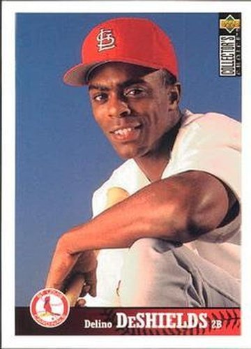 #438 Delino DeShields - St. Louis Cardinals - 1997 Collector's Choice Baseball