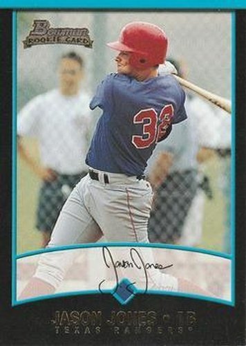 #438 Jason Jones - Texas Rangers - 2001 Bowman Baseball