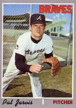 #438 Pat Jarvis - Atlanta Braves - 1970 Topps Baseball