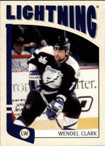 #438 Wendel Clark - Tampa Bay Lightning - 2004-05 In The Game Franchises US East Hockey