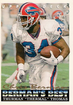 #438 Thurman Thomas - Buffalo Bills - 1993 Upper Deck Football