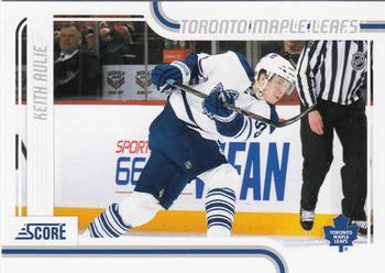#438 Keith Aulie - Toronto Maple Leafs - 2011-12 Score Hockey