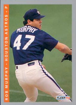 #439 Rob Murphy - Houston Astros - 1993 Fleer Baseball