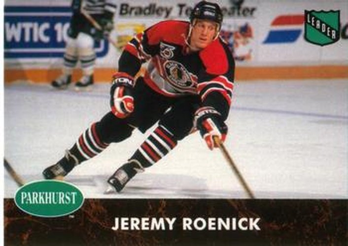 #439 Jeremy Roenick - Chicago Blackhawks - 1991-92 Parkhurst Hockey