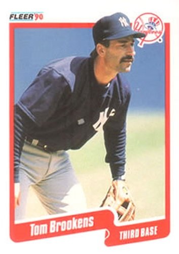 #439 Tom Brookens - New York Yankees - 1990 Fleer USA Baseball