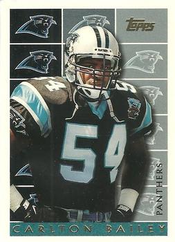 #439 Carlton Bailey - Carolina Panthers - 1995 Topps Football
