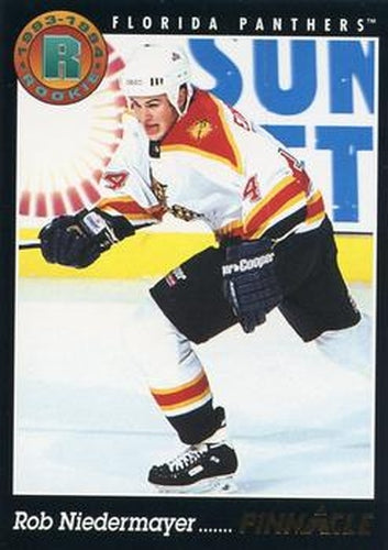 #439 Rob Niedermayer - Florida Panthers - 1993-94 Pinnacle Hockey