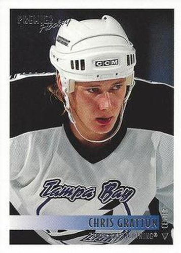 #439 Chris Gratton - Tampa Bay Lightning - 1994-95 Topps Premier Hockey