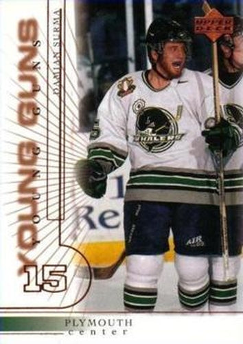 #439 Damian Surma - Plymouth Whalers - 2000-01 Upper Deck Hockey