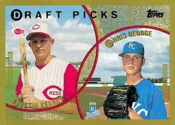 #439 Austin Kearns / Chris George - Cincinnati Reds / Kansas City Royals - 1999 Topps Baseball