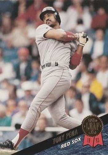 #43 Tony Pena - Boston Red Sox - 1993 Leaf Baseball
