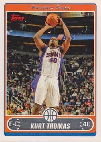 #43 Kurt Thomas - Phoenix Suns - 2006-07 Topps Basketball