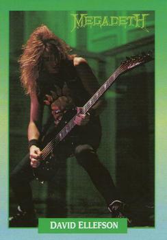 #43 David Ellefson - 1991 Brockum Rock Cards